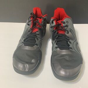 Nike Red and Black Sneakers